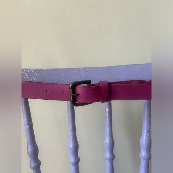 Retro Vintage 70’s 80’s Purple Braided Skinny Belt by Eddie Bauer - Picture 3 of 6